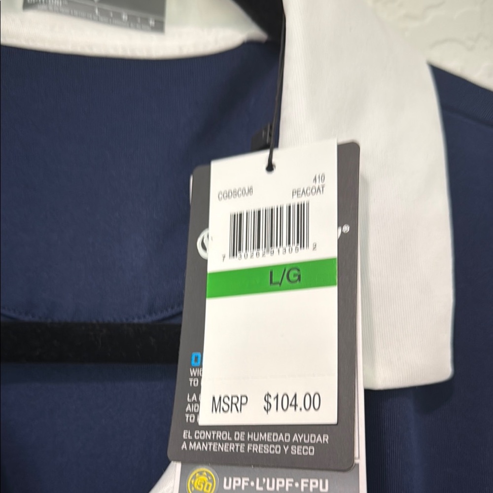 Callaway Navy and White Midi Dress - Picture 5 of 12